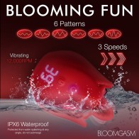 Bloomgasm Rose Kisser - Licking & Vibrating Clitoral Stimulator