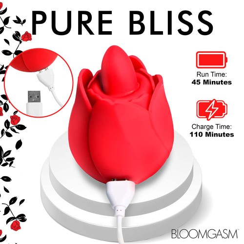 Bloomgasm Rose Kisser - Estimulador Clitoriano Lector y Vibrante