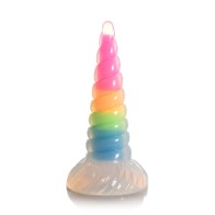 Creature Cocks Uni-Glow Glow-in-the-Dark Rainbow Dildo