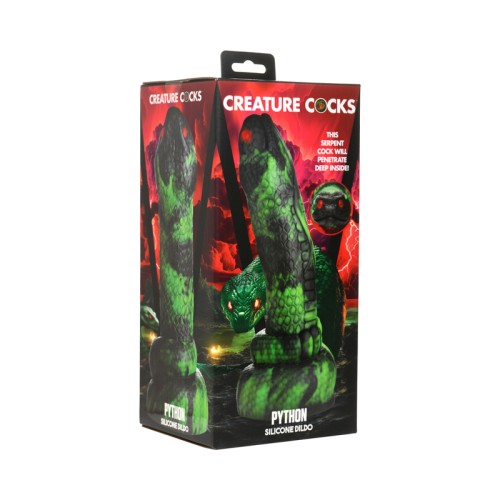 Creature Cocks Python Silicone Dildo - Realistic Fun