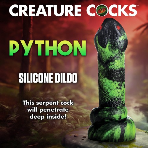 Creature Cocks Dildo de Silicona Python - Diversión Realista