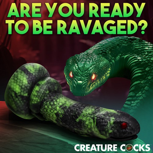 Creature Cocks Dildo de Silicona Python - Diversión Realista