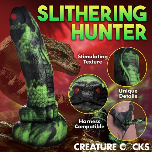 Creature Cocks Dildo de Silicona Python - Diversión Realista