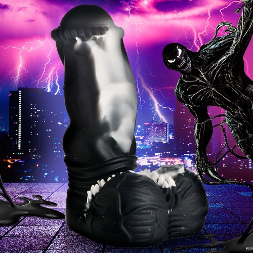 Dildo de Silicona Venom Creature Cocks - Único y Emocionante