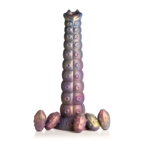 Dildo Ovipositor de Tentáculos Deep Invader de Creature Cocks con Huevos