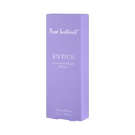 Perfume en Spray de Feromonas Pure Instinct Entice 0.31 oz