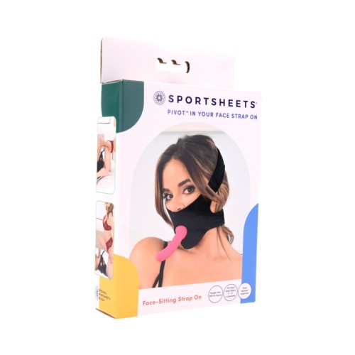 Sportsheets Pivot Strap On en tu Cara para la Comodidad Definitiva