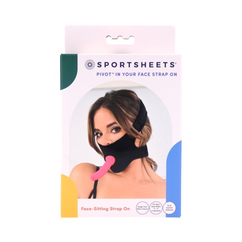 Sportsheets Pivot Strap On en tu Cara para la Comodidad Definitiva