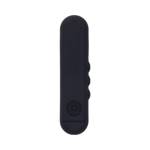 Bullet Plano Pivot de Sportsheets Vibrador Negro