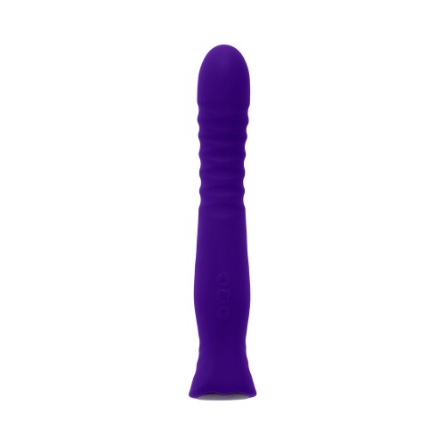 Vibrador de Silicona Recargable Selopa Trixxxie Púrpura