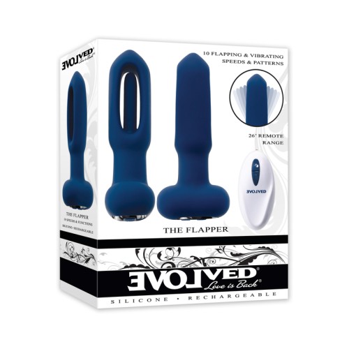 Evolved The Flapper Vibrator with Remote