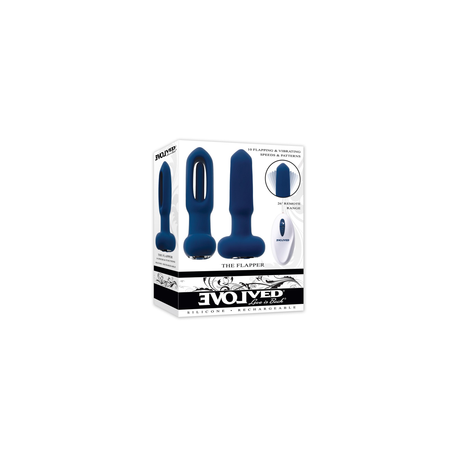 Vibrador Evolved The Flapper con Control Remoto