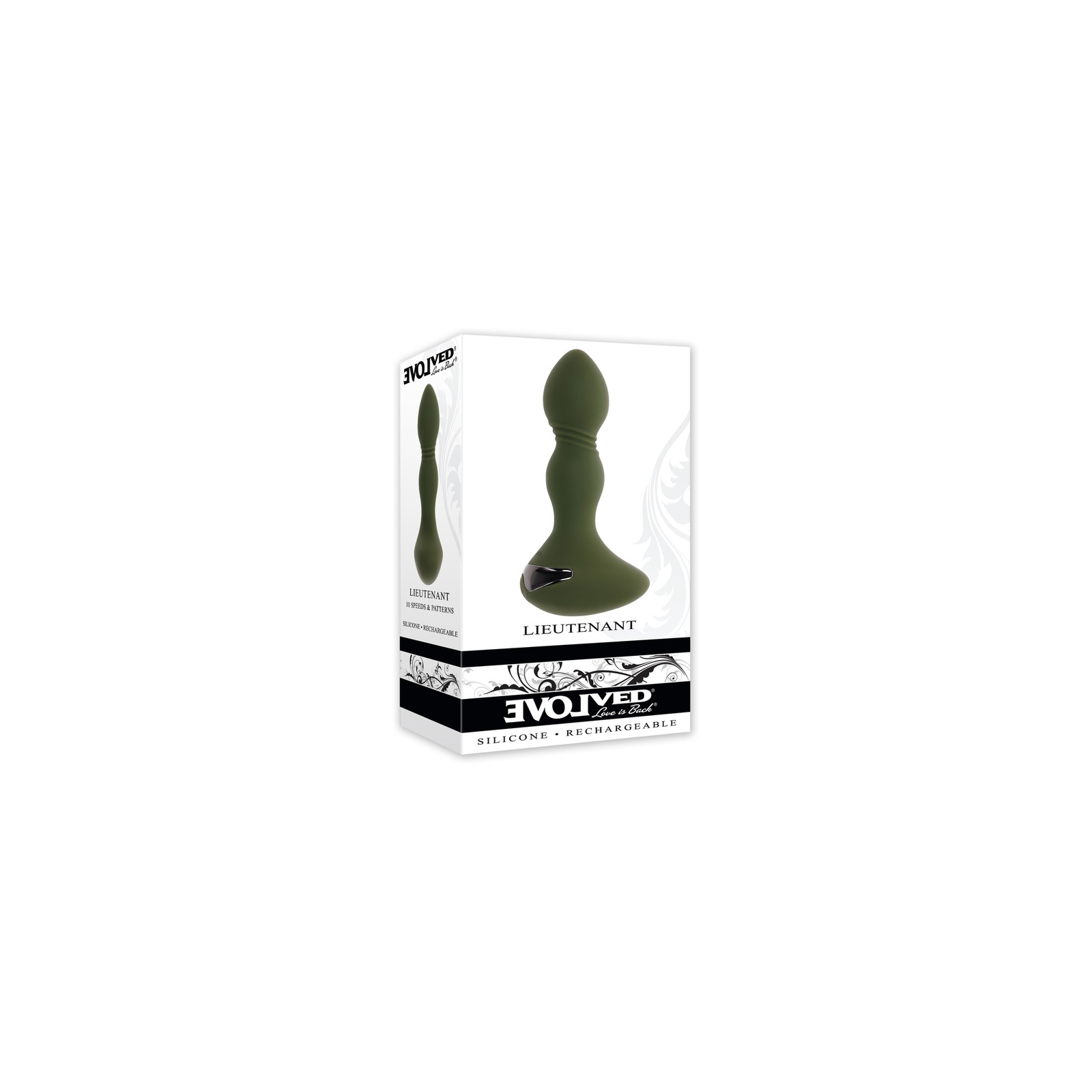 Vibrador Anal Recargable Evolved Lieutenant para Placer