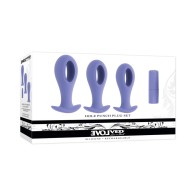 Set de Plug con Agujero Evolved Recargable Morado