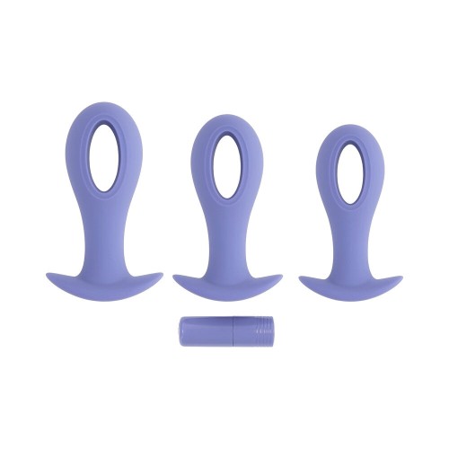 Evolved Hole Punch Plug Set Rechargeable Purple