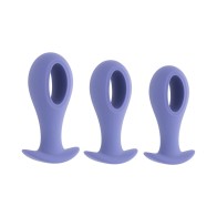 Evolved Hole Punch Plug Set Rechargeable Purple