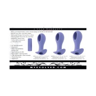 Evolved Hole Punch Plug Set Rechargeable Purple