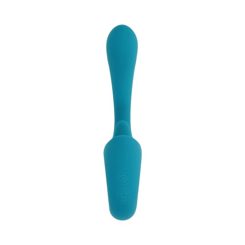 Evolved How Many Licks Rechargeable Teal - Vibrant Pleasure