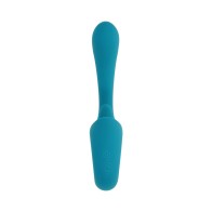 Evolved How Many Licks Rechargeable Teal - Vibrant Pleasure