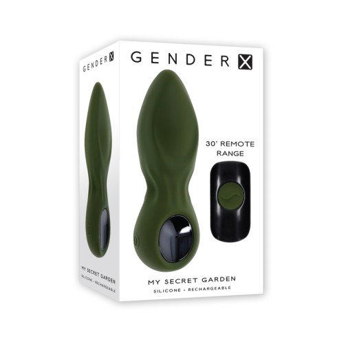 Gender X Mi Jardín Secreto Plug Anal Recargable