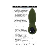 Gender X My Secret Garden Rechargeable Anal Plug