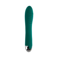 Vibrador Recargable Gender X Pirouette Silicona Verde