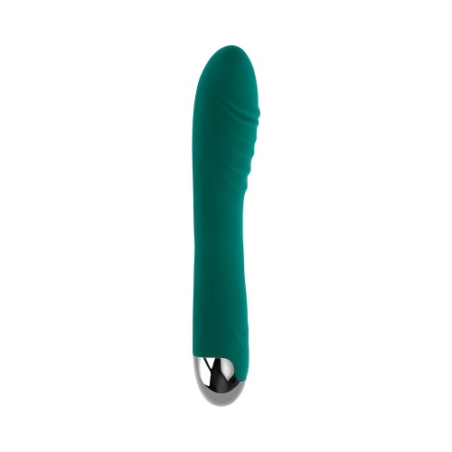 Vibrador Recargable Gender X Pirouette Silicona Verde