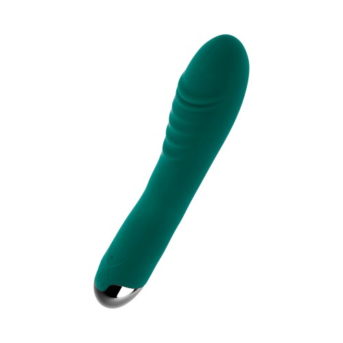 Vibrador Recargable Gender X Pirouette Silicona Verde