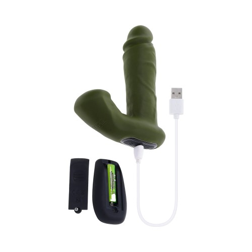 Gender X The Hunk Recargable - Empujador y Vibrador