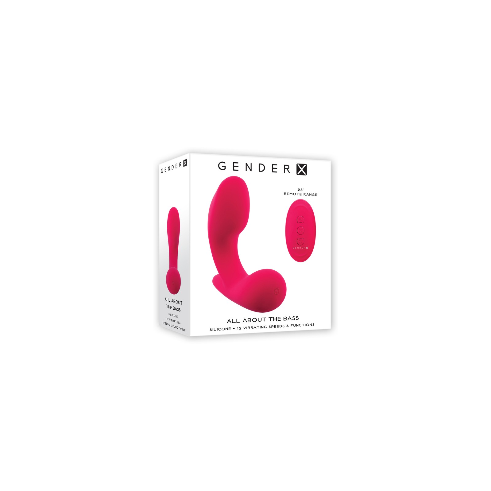 Gender X Rechargeable Vibrator with Remote