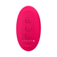 Gender X Rechargeable Vibrator with Remote