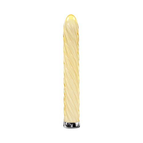 Vibrador de Cristal Recargable Playboy Twist Of Fate