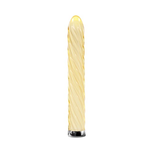 Playboy Twist Of Fate Rechargeable Glass Vibrator