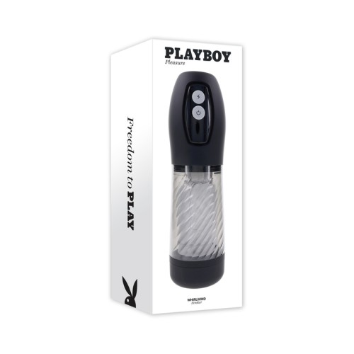 Stroker Playboy Whirlwind Recargable - Experiencia Emocionante