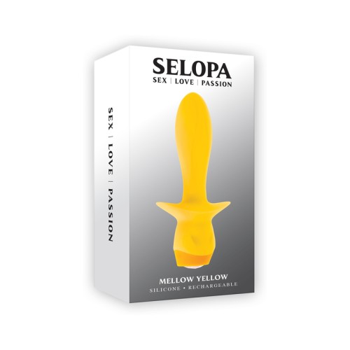 Rechargeable Mellow Yellow Vibrating Plug