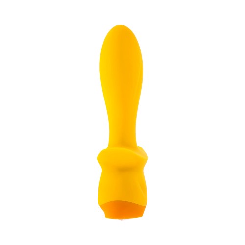 Rechargeable Mellow Yellow Vibrating Plug