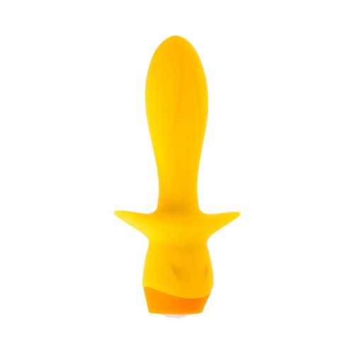 Rechargeable Mellow Yellow Vibrating Plug