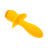 Rechargeable Mellow Yellow Vibrating Plug