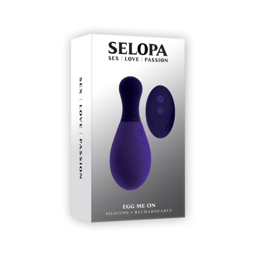 Huevo Vibrador Recargable Selopa - Placer Definitivo