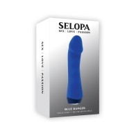 Vibrador Recargable de Silicona Selopa Blue Banger