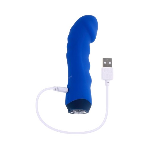 Vibrador Recargable de Silicona Selopa Blue Banger