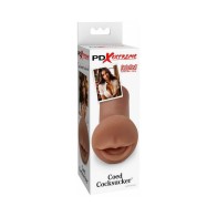 PDX Extreme Coed Oral Stroker Brown