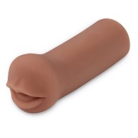 PDX Extreme Coed Oral Stroker Brown