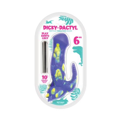 Playeontology Series Dickydactyl Vibrating Silicone Dildo