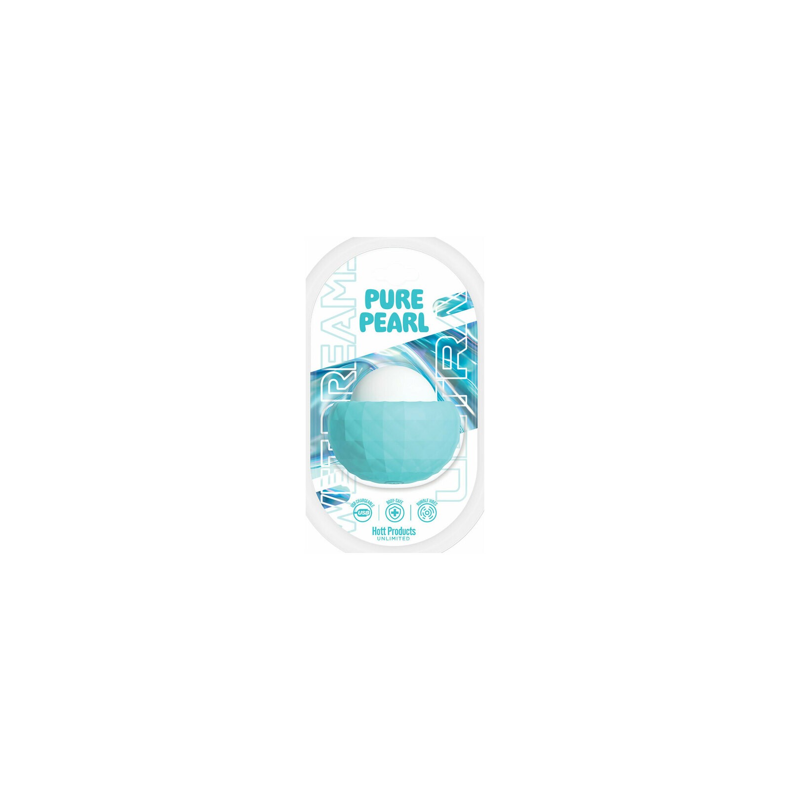 Masajeador Mini Vibe Pure Pearl Wet Dreams para Placer en Movimiento