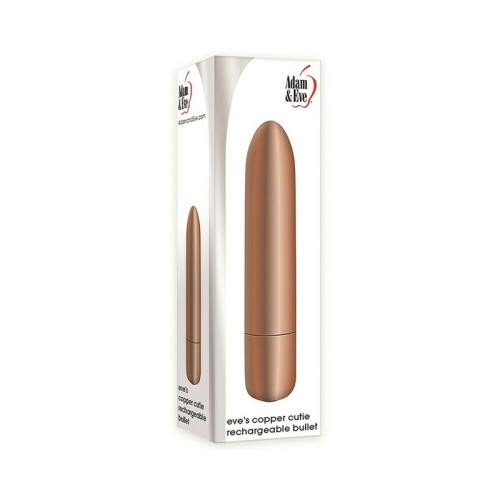 Eve's Copper Cutie Rechargeable Bullet