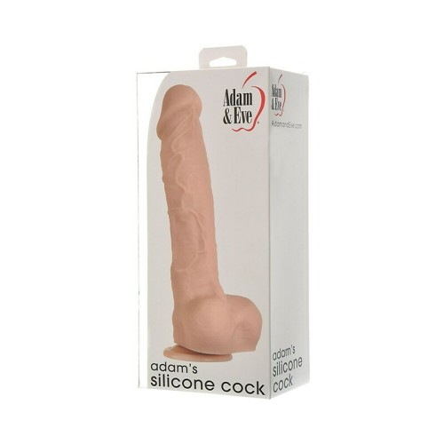 Adam & Eve Adam's Silicone Cock 10 Inches for Deep Satisfaction