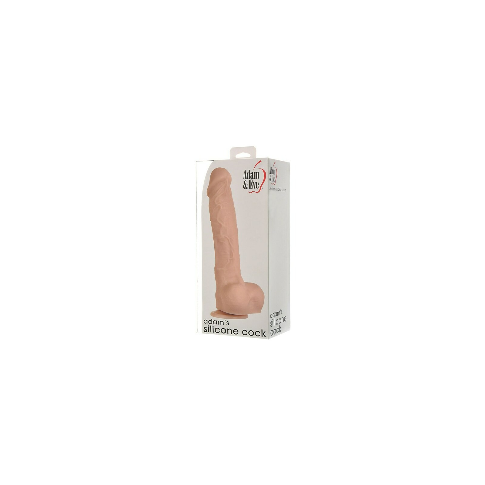 Adam & Eve Adam's Silicone Cock 10 Inches for Deep Satisfaction