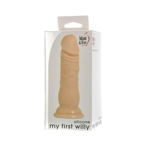 Adam & Eve My First Willy Silicone Dildo - Perfect For Beginners