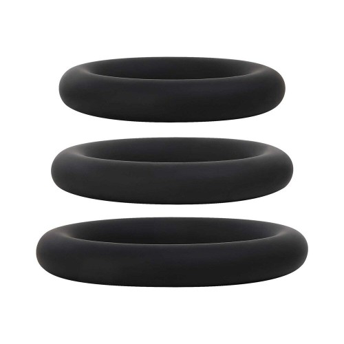 Adam & Eve Stretchy Silicone Penis Ring Set